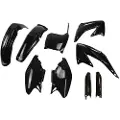 Ufo Honda Cr 125/250 2002-2003 Hokit101f-001 Fork Protectors & Plastikkit