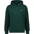 Gant Ganttil mænd. 2007058 Hættetrøje med skjold (XL), Casual, Grøn, Bomuld, Lange ærmer