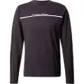 Calvin Klein Split Line Logo T-shirt Med Lange ærmer