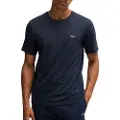 Hugo Boss BOSStil mænd. 50515391 T-shirt Mix&Match navy (M), Afslappet, Bomuld, Korte ærmer, Blå