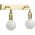 BELID - Væglampe Regal 2 lamper - Messing - Væglamper - - Homeroom