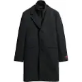 Superdry Superdrytil mænd. M5011970A Skræddersyet 2-i-1 byfrakke sort (M), Casual, Bomuld