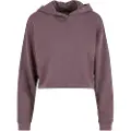 Urban Classics Oversized Cropped Light Terry Hættetrøje
