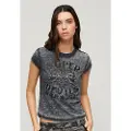 Superdry Retro Rocker T-shirt Med Korte ærmer