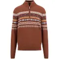 Fynch&Hatton 1411320 Halv Lynlås Sweater