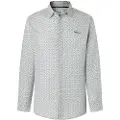 Pepe Jeans Pepe Jeanstil mænd. PM308739 Stor blå skjorte (XL), Casual, Bomuld, Lange ærmer