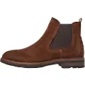 Pepe Jeans Pepe Jeanstil mænd. PMS50246 Brune Leeds Chelsea ankelstøvler i læder (45), Fast, Ruskind, Ingen, Casual