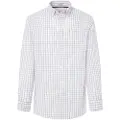 Pepe Jeans Pepe Jeanstil mænd. PM308555 Skjorte Martillue hvid, (S), Casual, Lange ærmer, Økologisk bomuld, Bæredygtig
