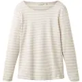 Tom Tailor 1038030 Stripe T-shirt Med Lange ærmer