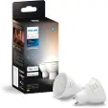 Philips Hue White Ambiance GU10 Spot - 2-Pak