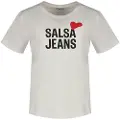 Salsa Jeans Heart Branding T-shirt Med Korte ærmer