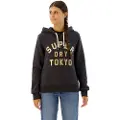 Superdry Glitter Graphic Logo Hættetrøje