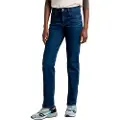 G-Star G-Startil kvinder. D23951-C052-G115 Jeans Strace Straight blå (33/34), Casual, Denim, Bæredygtig, Genbrugsbomuld