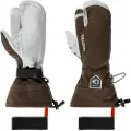 Hestra Army Leather Heli Ski, 3-finger skihandsker, brun