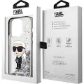 Karl Lagerfeld Klhcp15llkknsk Iphone 15 Pro 6.1 Liquid Ikonik Telefonetui