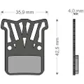 Brenta Ciclo Light Tech Hrd/etap/level Ultimate/tlm Sram Skivebremseklodser