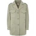 Pepe Jeans Pepe Jeanstil kvinder. PL402425 Jakke Annie grøn (S), Casual, Bomuld