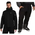 KILPI Tonnsi, skijakke, plus size, herre, sort