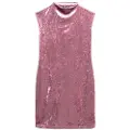Superdry Velvet Bodycon ærmeløs Kort Kjole