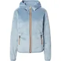 K-way Lily Velour Polar Double Sweatshirt Med Lynlås