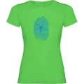 Kruskis Skier Fingerprint T-shirt Med Korte ærmer