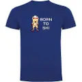 Kruskis Born To Ski T-shirt Med Korte ærmer