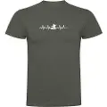 Kruskis Snowboarding Heartbeat T-shirt Med Korte ærmer