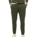Superdry Superdrytil mænd. M7011308A Tech joggingbukser med koniske ben, grøn (L), Casual, Bomuld