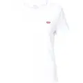 Levi's Levi'stil kvinder. 000KK-0000 Essential Housemark T-shirt hvid (M), Casual, Bomuld, Korte ærmer