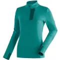 Maier Sports Midlayer Skutvik Hz W Fleecejakke Med Halv Lynlås