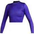 Mystic Lunar Crop Top Neoprene 2mm Rash Guard Jakke Til Kvinder