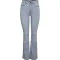 Noisy May Sallie Skinny Flare Vi515lb Højtaljede Jeans