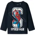Name it Spiderman Top Med Lange Ærmer