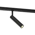 QAZQA Moderne sort spotlight til 1-faset skinnesystem - Slimline Uzzy