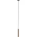QAZQA Moderne mørk bronze pendellampe til 1-faset skinnesystem - Slimline Keno