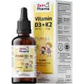 Zein Pharma - Germany GmbH Vitamin D3 + K2 Familie Dråber - 20 ml