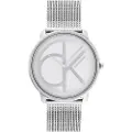 Calvin Klein Calvin Kleinunisex. 25200027 Iconic Mesh-ur hvid (OSFA), Casual, BH, Rustfrit stål