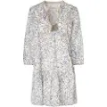 Pepe Jeans Pepe Jeanstil kvinder. PL953563 Maisie-kjole hvid ecru (L), Casual, Bomuld