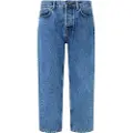 Pepe Jeans Pepe Jeanstil mænd. PM207705MP6 Blue Barrel Jeans (32/30), Blå, Casual, Bomuld, Denim, Bæredygtig