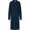 Pepe Jeans Pepe Jeanstil kvinder. PL953592 Haddie-kjole marineblå (XL), Casual, Polyester, Lange ærmer