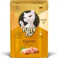 Kitty Cat Økonomipakke: 24 x 85 g KITTY Cat Adult Pâté - Kylling