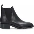 Alpe Alpetil kvinder. 234917 Sorte Couture-ankelstøvler i læder (36), 3-5 cm, Ingen, Casual