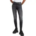 G-Star G-Startil kvinder. D25760-D837-C239 Jeans Lhana Skinny sort (25/28), Casual, Bomuld, Denim