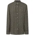 Pepe Jeans Pepe Jeanstil kvinder. PL304950 Salomi-grøn skjorte (S), Casual, Viscose, Lange ærmer