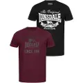 Lonsdale Torbay T-shirt Med Korte ærmer 2 Enheder