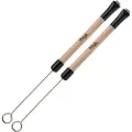 Stagg Telescopic Wire Brushes with Wooden Handles