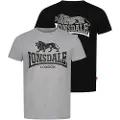 Lonsdale Loscoe T-shirt Med Korte ærmer 2 Enheder