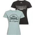 Lonsdale Rowrah T-shirt Med Korte ærmer 2 Enheder