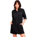 G-Star G-Startil kvinder. D25363-D540-G865 Mekanikerkjole sort (XXS), Casual, Bomuld, Denim, Lange ærmer