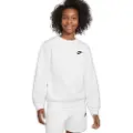 Nike Sportswear Club Fleece-sweatshirt til større børn - hvid